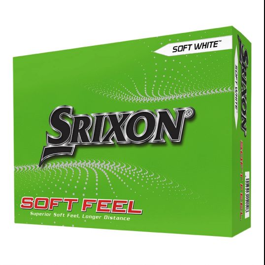 Soft Feel White Golf Balls 2024