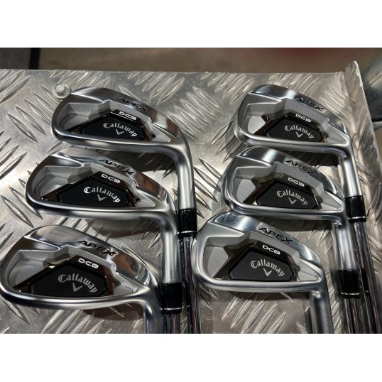 Apex DCB Steel Irons Right Regular True Temper Elevate ETS 85 5-PW (Used - 5 Star)