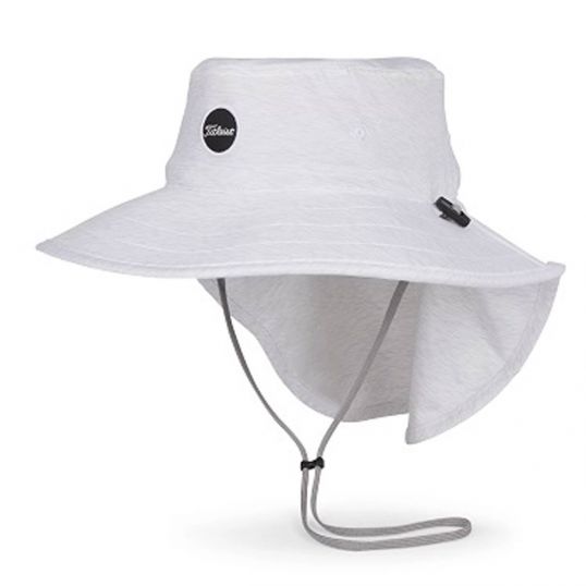 StaCool Aussie Dropback Hat Mens One Size Heathered White/Black