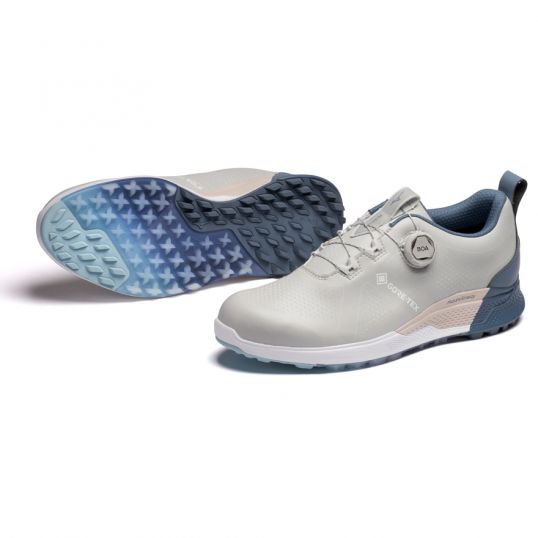 GENEM WG GTX BOA Mens Golf Shoes Grey/China Blue