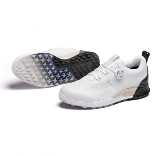 GENEM WG GTX BOA Mens Golf Shoes White/Black