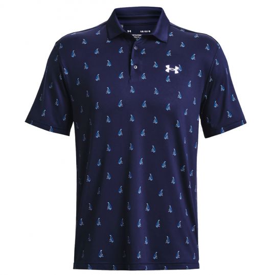 Playoff 3.0 Printed Polo Navy