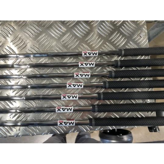 Stealth Irons Steel Shafts Left Regular KBS Max MT 85 5-PW+SW (Used - 5 Star)