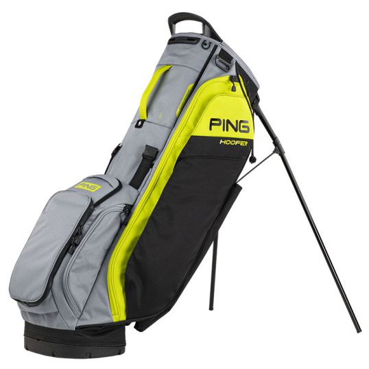 Hoofer 231 Stand Bag Black/Iron/Neon Yellow