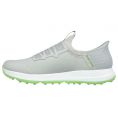 Go Golf Elite 5 Slip 'In Mens Golf Shoes - Grey/Lime