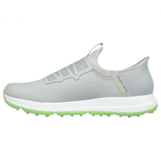 Go Golf Elite 5 Slip 'In Mens Golf Shoes - Grey/Lime