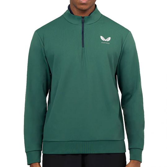 Classic Zip Mock Sweate