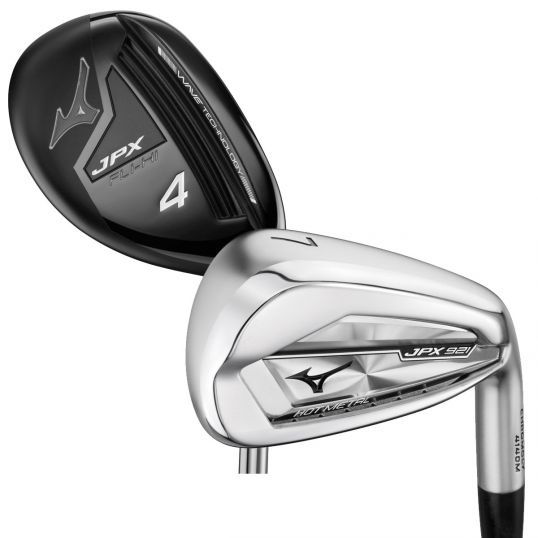 JPX 921 Fly Hi- Hot Metal Combo Set Irons Steel Shafts