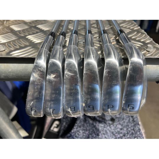 King CB Irons Steel Shafts Right CUSTOM 6-PW+GW (Custom 40953) (Used - 5 Star)