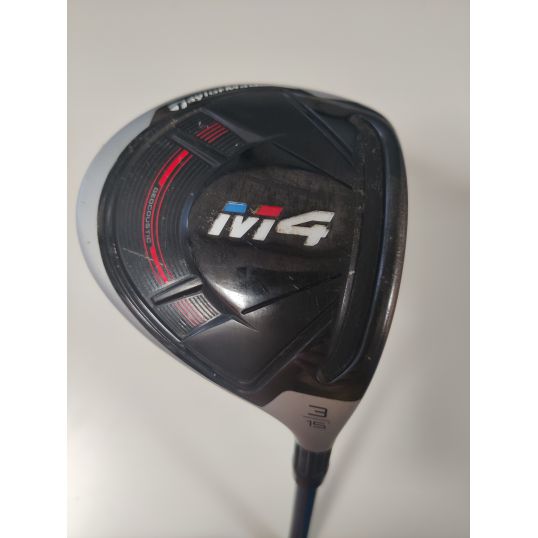 M4 Fairway Wood Right Stiff Project X Evonflow 6.0 3 Wood-15 Degree (Used - 3 Star)