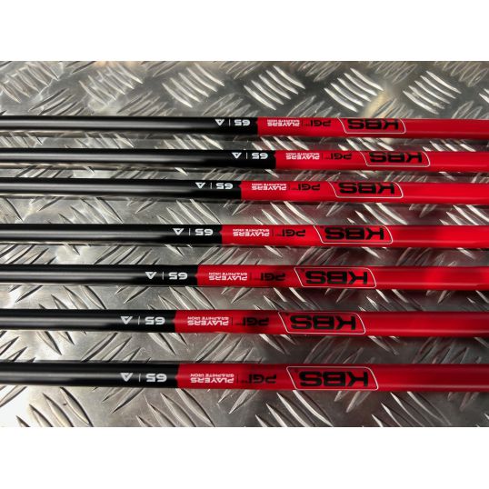 Forged Tec Irons Graphite 2022 Right Senior KBS PGI 65 5-PW+GW (Used - 5 Star)