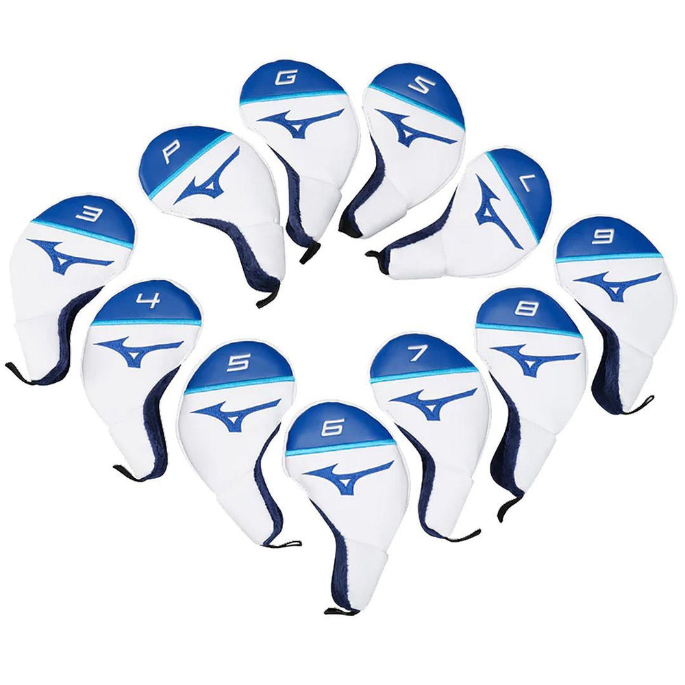 Product Image for Mizuno Tour Iron Head Covers 11pc Black