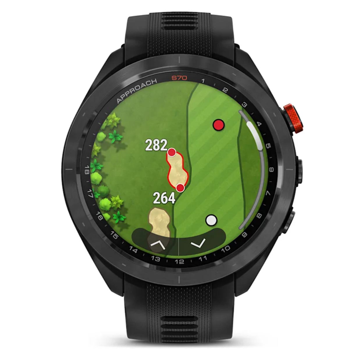 Garmin Approach S70 Black 47MM | Golf Watches at JamGolf