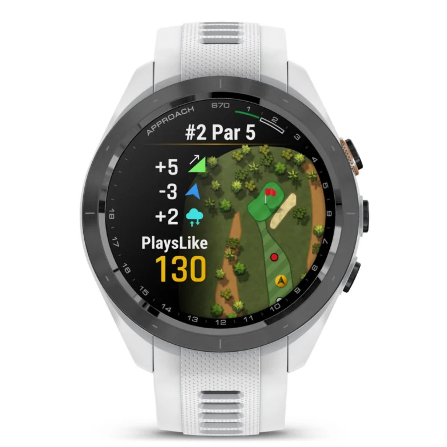Product Image for Garmin Approach S70 White 42MM