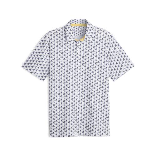 Mattr Palms Polo White/Navy