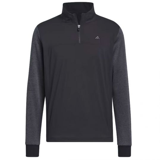 Go-To Quarter Zip Jacket Black