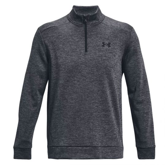 Armour Fleece 1/4 Zip Pitch Grey/Black