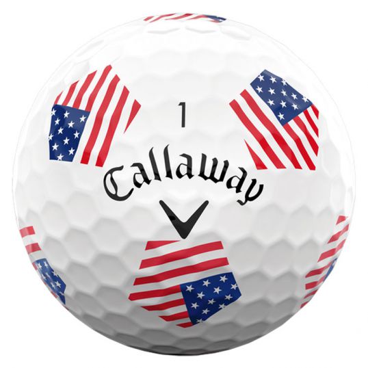 Chrome Soft Truvis Team USA Golf Balls