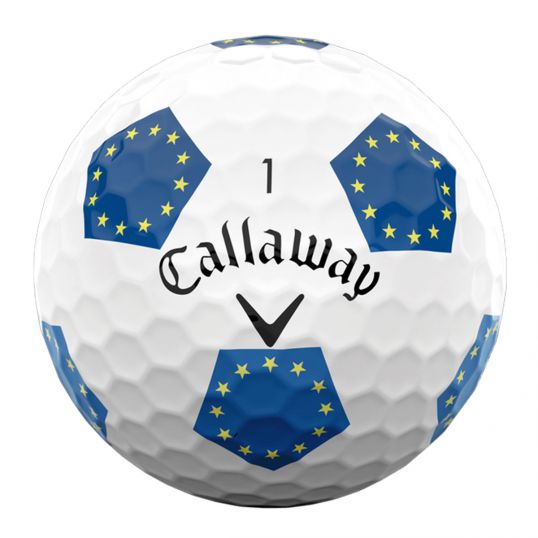 Chrome Soft Truvis Team Europe Golf Balls