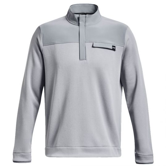 Storm SweaterFleece Half Zip Steel/White
