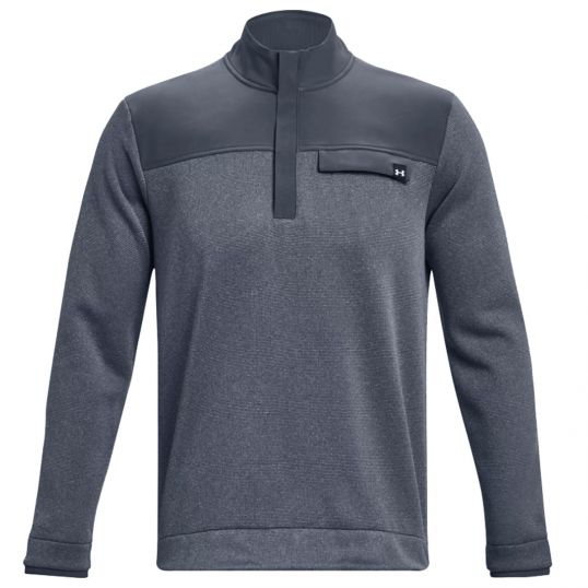 Storm SweaterFleece Half Zip Downpour Grey/White