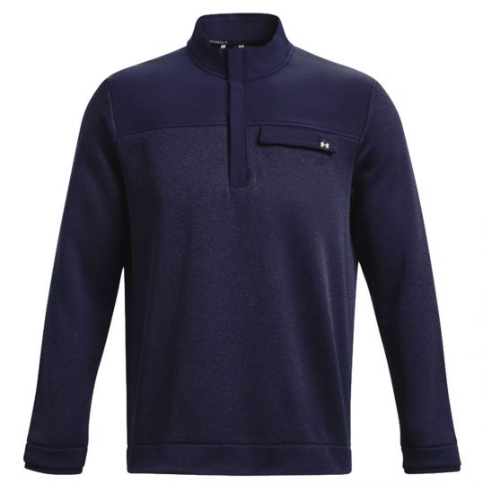 Storm SweaterFleece Half Zip Navy/White
