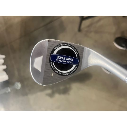 Milled Grind 3 Raw Design Satin Chrome Wedge Left 58 11 Stiff True Temper Tour Issue S200 (Used - 4 Star)