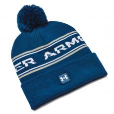 Halftime Pom Beanie Blue