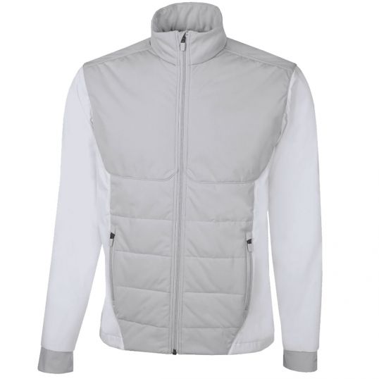 Leonard Windproof Jacket Cool Grey/White