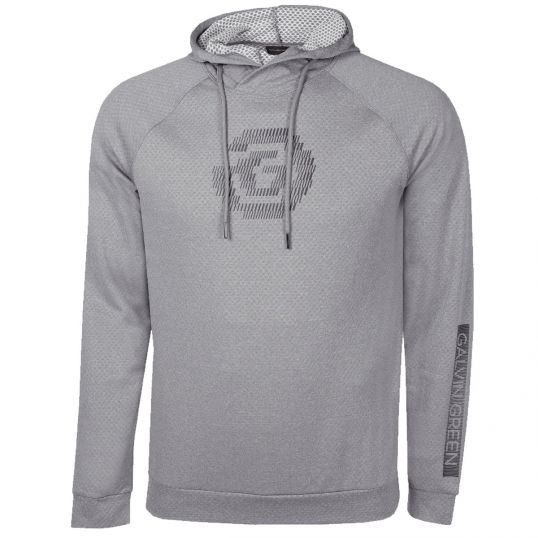 Desmond Insula Hoodie Grey Melange Mens Small Grey Melange