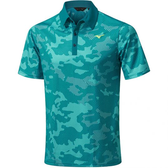 Winter Camo Polo Dark Green