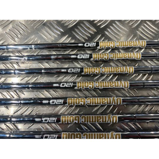 Blueprint Steel Irons Right Stiff Dynamic Gold 120 4-PW (Used - 5 Star)