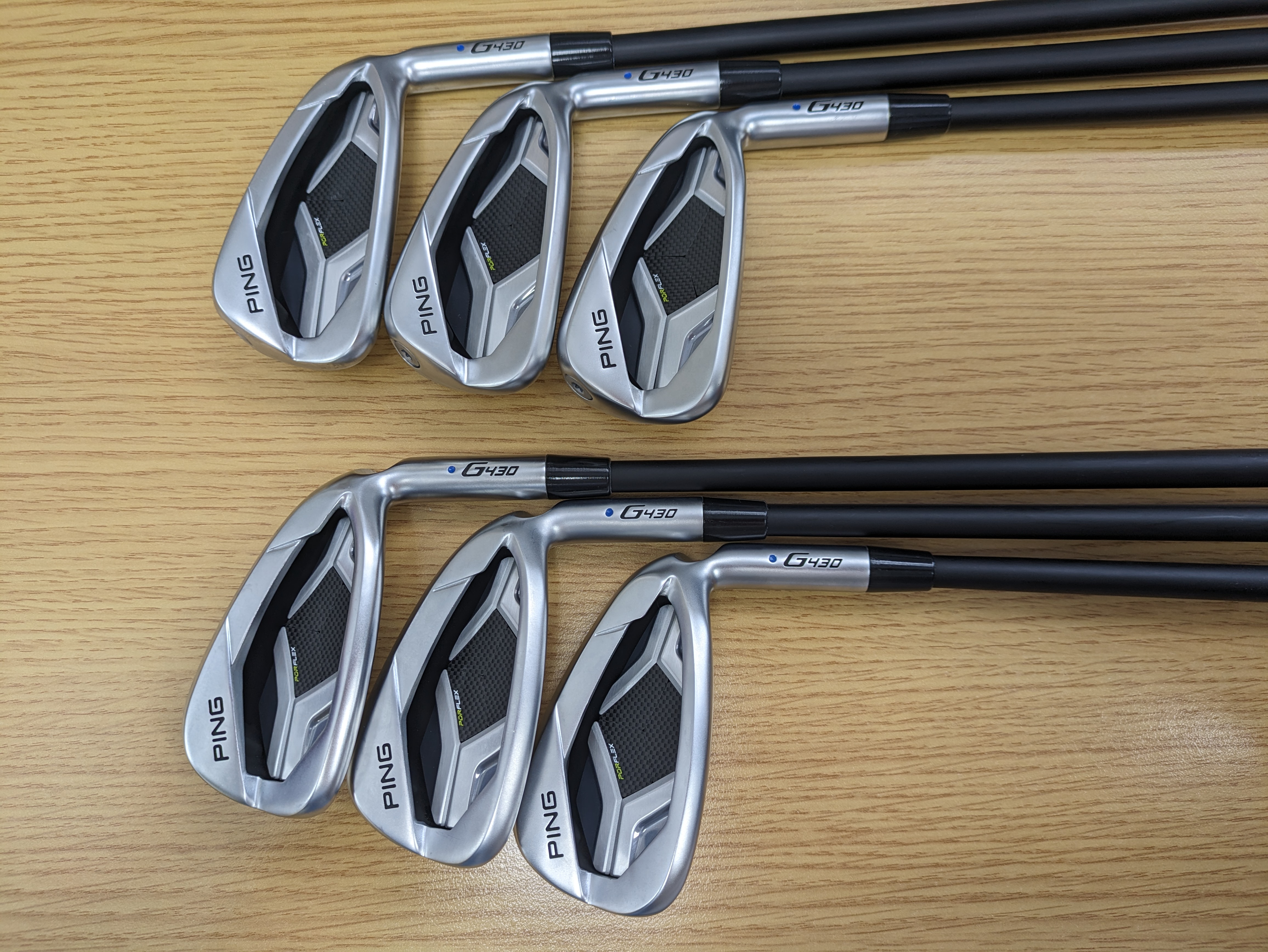 Ping G430 Irons Graphite Shafts Right Regular Alta CB Black 5-PW