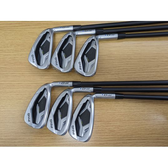Ping G430 Irons Graphite Shafts Right Regular Alta CB Black