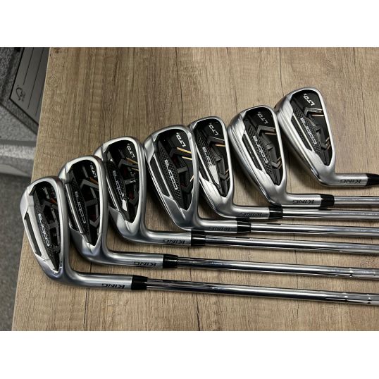King LTDx Irons Steel Shafts Left Regular KBS Tour 90 5-PW+GW (Used - 4 Star)