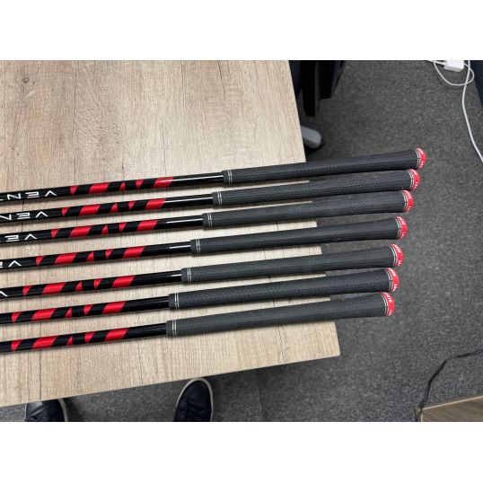 TaylorMade Stealth Irons Graphite Shafts Right Stiff Fujikura Ventus