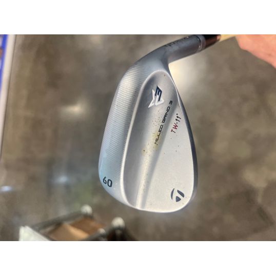 Milled Grind 3 Tiger Woods Grind Wedge Right 60 11 Standard Stiff Dynamic Gold Tour Issue S400 (Used - 3 Star)