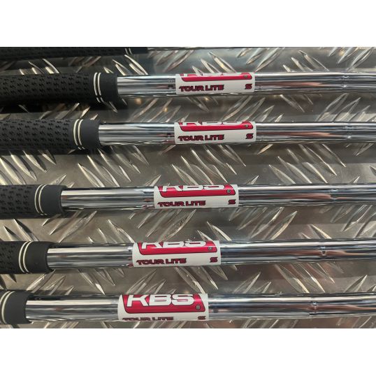 Aerojet Irons Steel Shafts Right CUSTOM 5-PW (Custom 43477) (Not quite perfect)