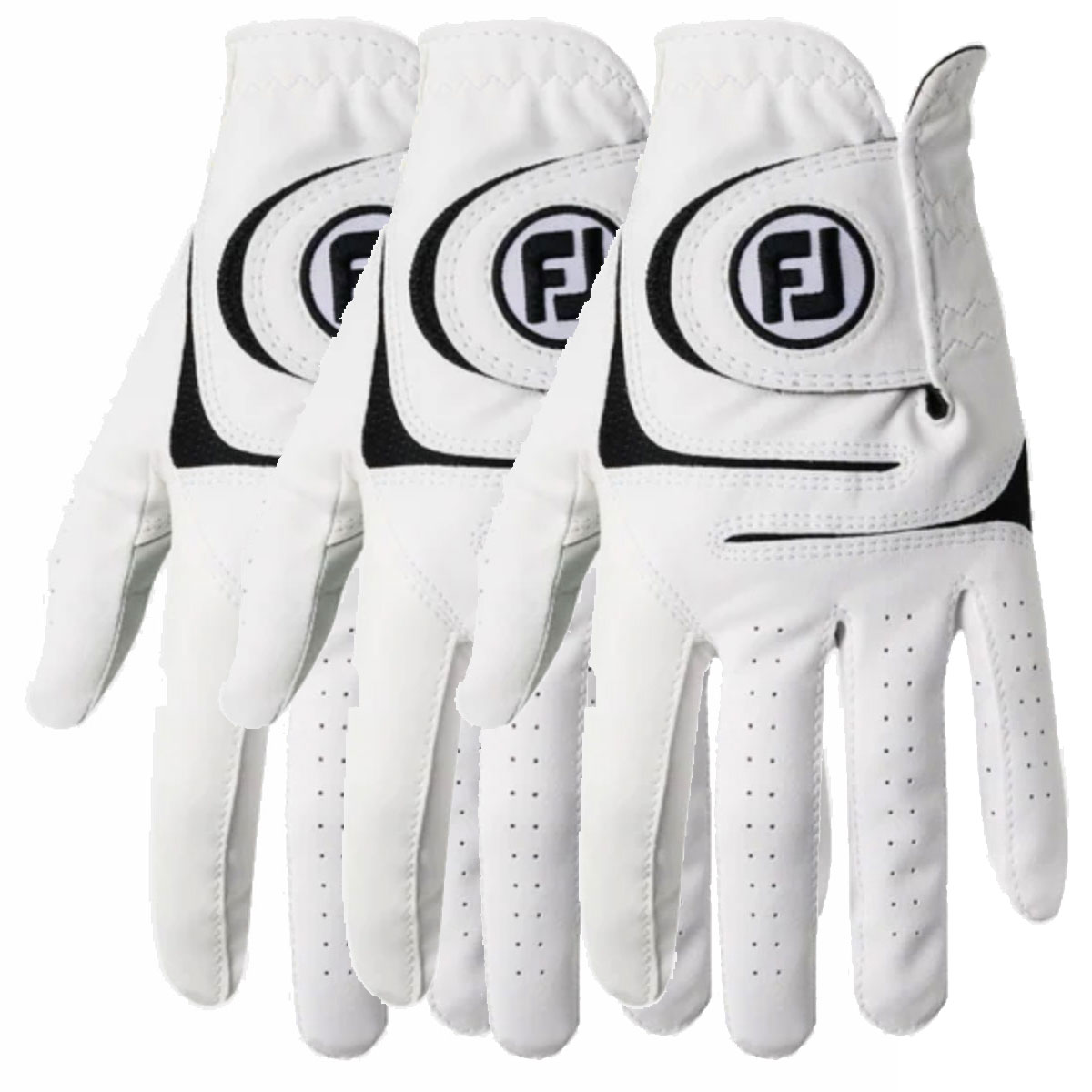 3 Pack WeatherSof Golf Gloves