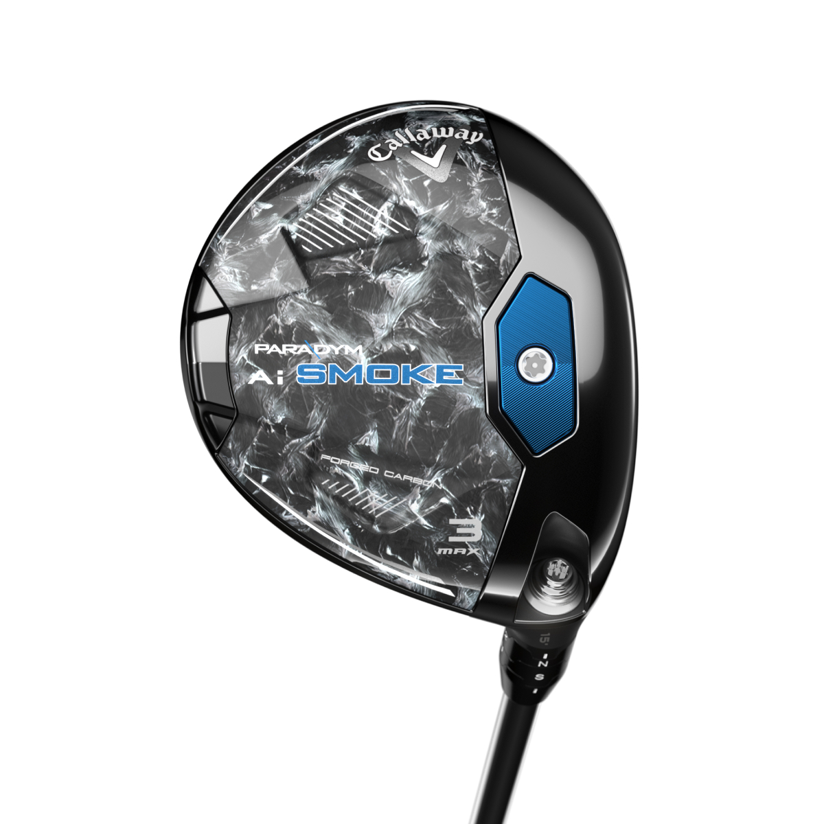Product Image for Paradym Ai Smoke Max Fairway Wood Right 3 Wood-15 Degree MCA Tensei AV Blue 65 Stiff Golf Pride Tour Velvet 360 (Used - 3 Star)