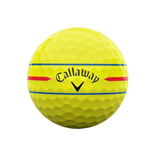 Chrome Soft 360 Triple Track Yellow Golf Balls