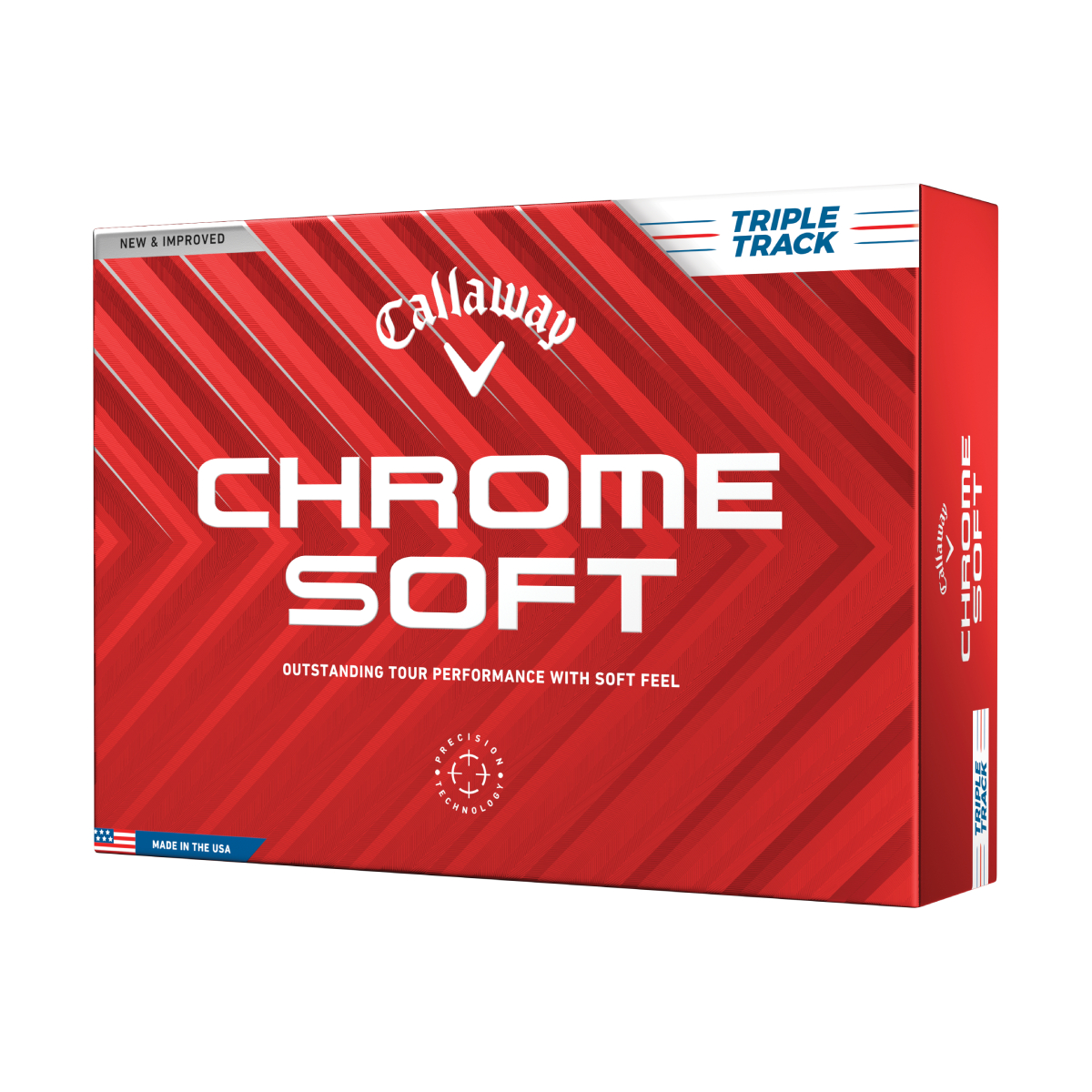 Product Image for Callaway Chrome Soft Triple Track Golf Balls 2025