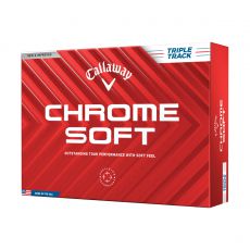 Chrome Soft Triple Track Golf Balls