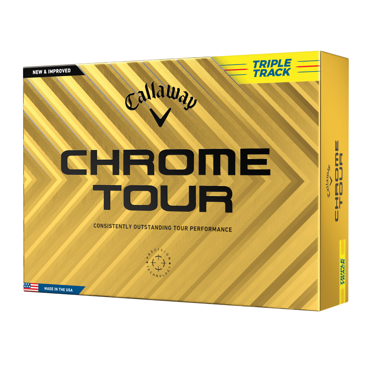 Chrome Tour Triple Track Golf Balls 2025