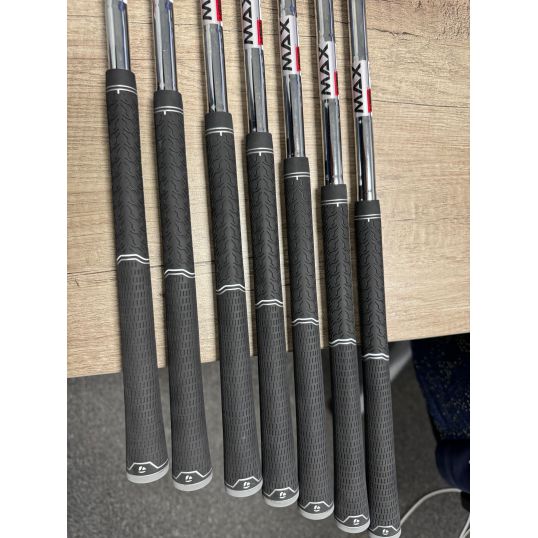 M4 Irons Steel Shafts Right Regular KBS Max 85 5-PW+SW (Used - 3 Star)