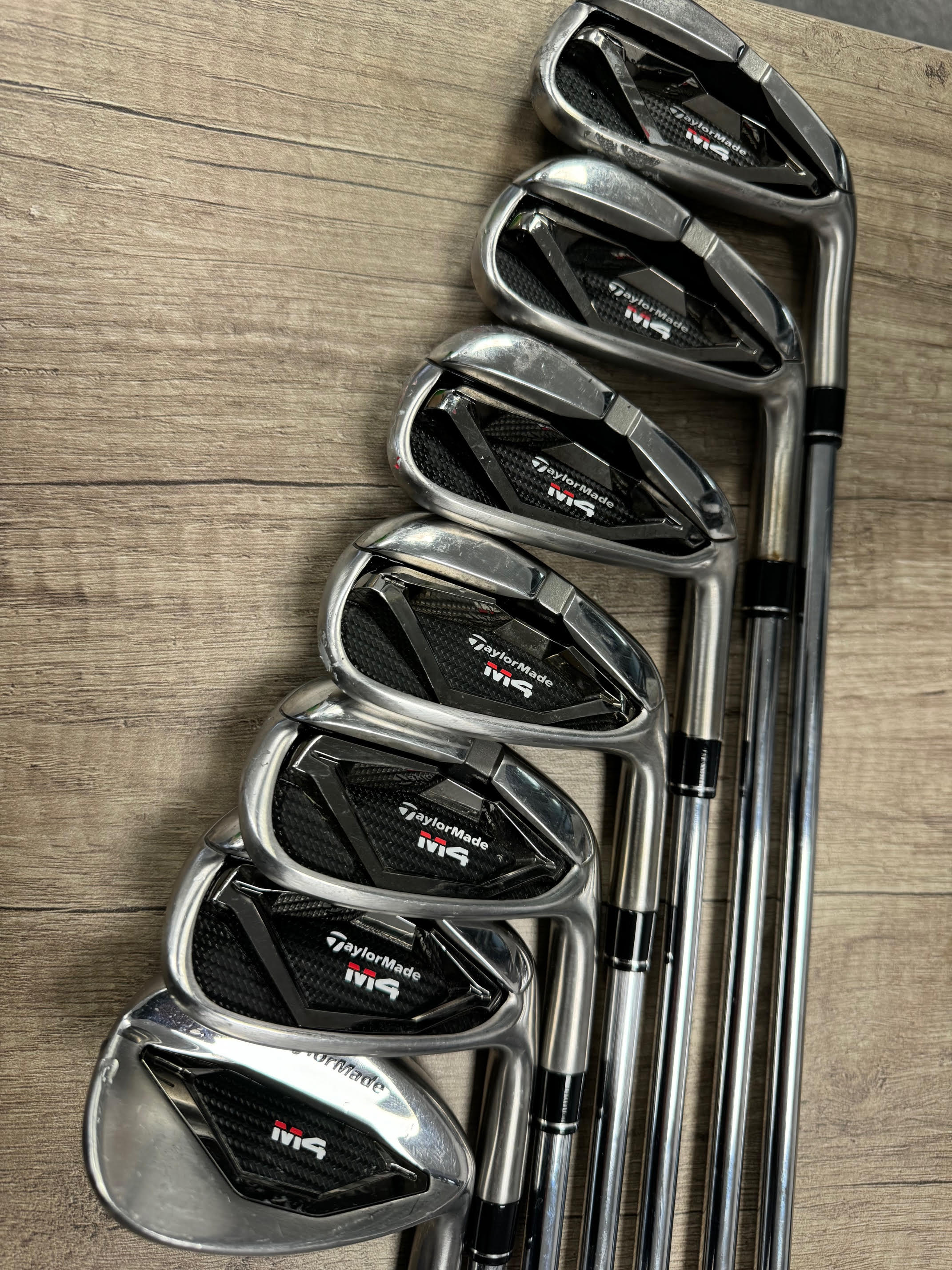 TaylorMade - 大幅値下げ！M4 アイアン　#5~#P Frex:R Amazon.co.jp: テーラーメイド(TAYLOR MADE) M4 アイアン2018年