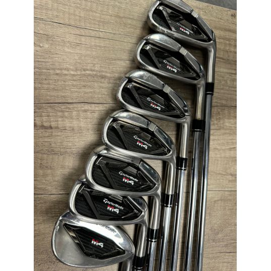 M4 Irons Steel Shafts Right Regular KBS Max 85 5-PW+SW (Used - 3 Star)