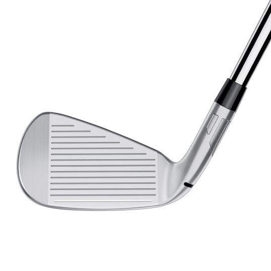 Qi10 Irons Steel Shafts Right Stiff KBS Max MT 85 5-PW+AW+SW Lamkin Crossline 360 Black/Blue (Used - 5 Star)