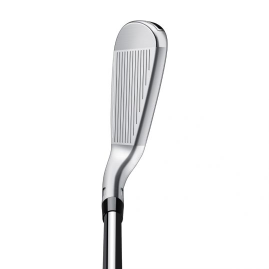Qi10 Irons Steel Shafts Right Stiff KBS Max MT 85 5-PW+AW+SW Lamkin Crossline 360 Black/Blue (Used - 5 Star)