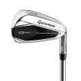 Qi10 Irons Steel Shafts Right Stiff KBS Max MT 85 5-PW+AW+SW Lamkin Crossline 360 Black/Blue (Used - 5 Star)